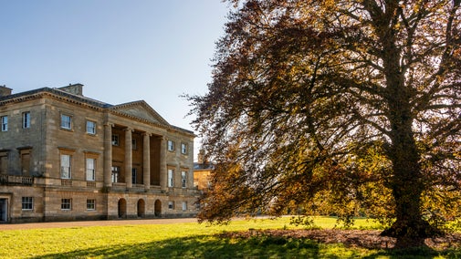 The 18th-century Palladian-style mansion at Basildon Park